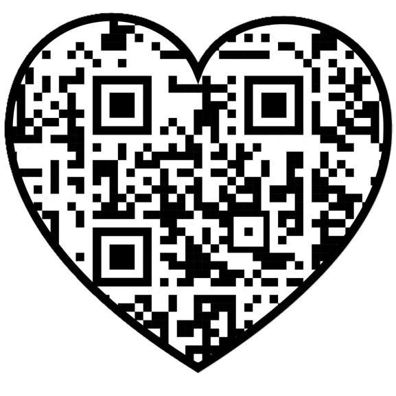 Herz QR-Code