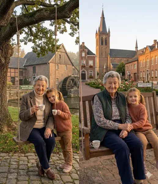 Mit den Enkeln, 2020