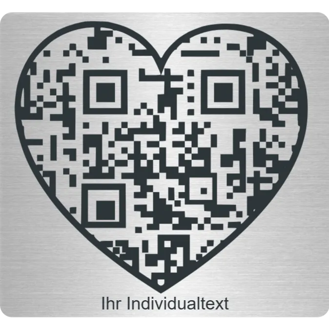 QR mit Text